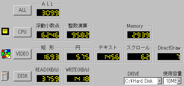 HDBENCH 2.61ɂ錋