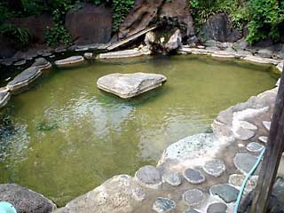 小栗山温泉民宿文伍 混浴露天風呂