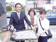 ENだんごを手に