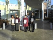 鶴ヶ島公明党市議団と党員さん