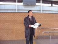 当選以来一度も欠かさず発行している議会便りで〜す。