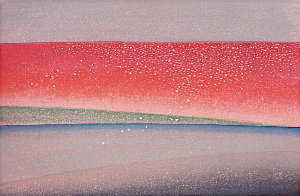 大西靖子・木版画