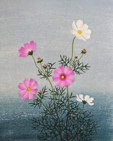大西靖子・木版画